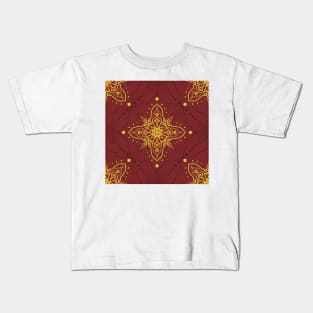 Decor abstract geometric mosaic 03 Kids T-Shirt